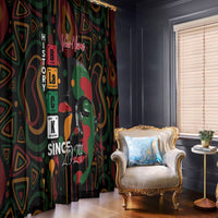 Personalized Black History Month Window Curtain Since 2024 Chemistry Style - Wonder Print Shop