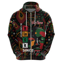 Personalized Black History Month Zip Hoodie Since 2024 Chemistry Style - Wonder Print Shop