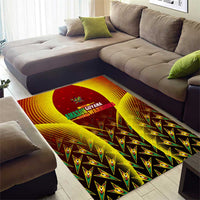 Guyana Cricket Amazon Warriors Area Rug Unleashing the Power Battle Mode