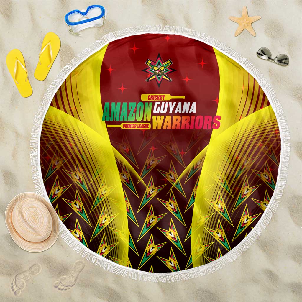 Guyana Cricket Amazon Warriors Beach Blanket Unleashing the Power Battle Mode