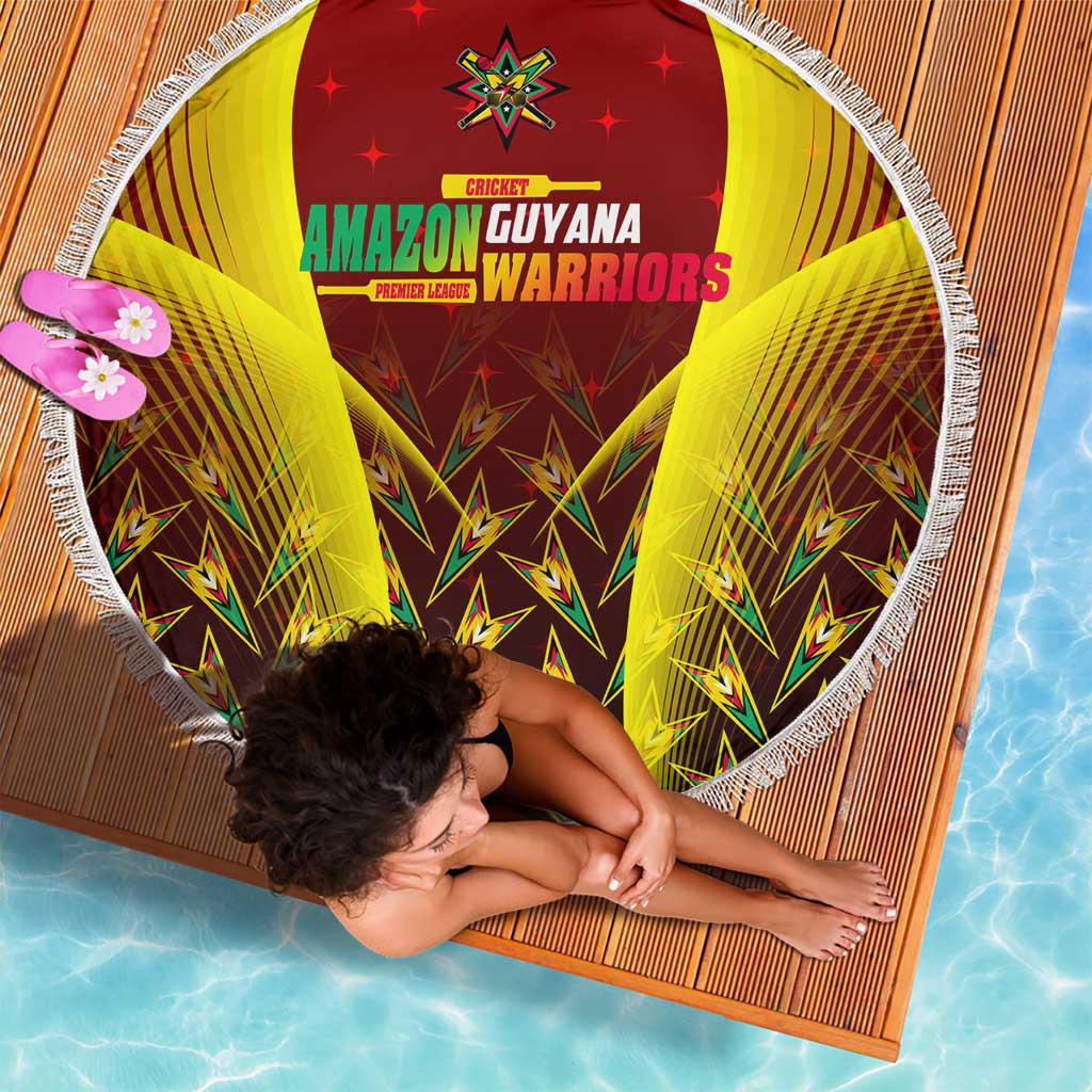 Guyana Cricket Amazon Warriors Beach Blanket Unleashing the Power Battle Mode