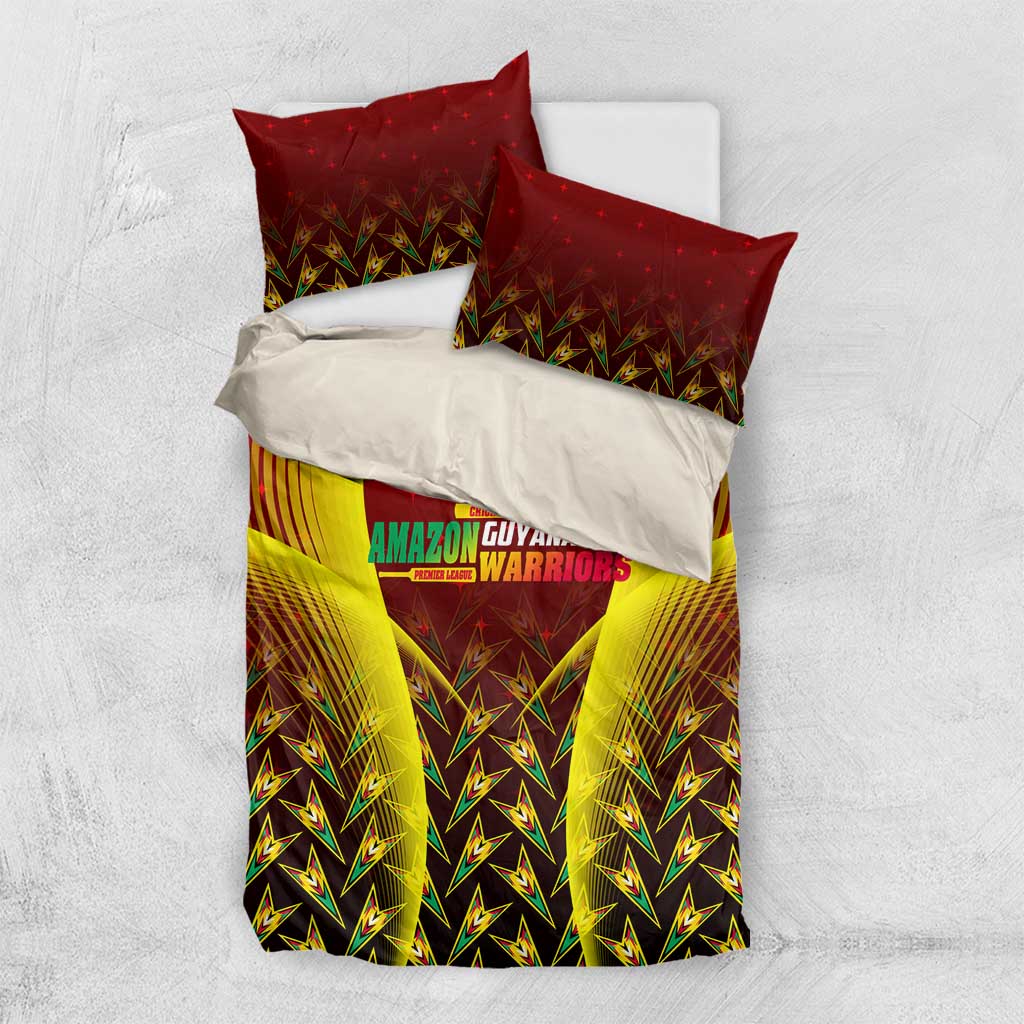 Guyana Cricket Amazon Warriors Bedding Set Unleashing the Power Battle Mode