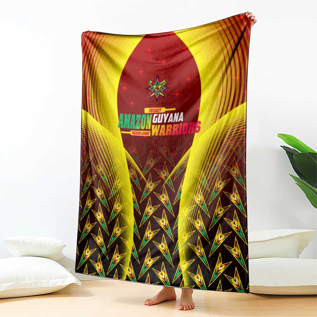 Guyana Cricket Amazon Warriors Blanket Unleashing the Power Battle Mode