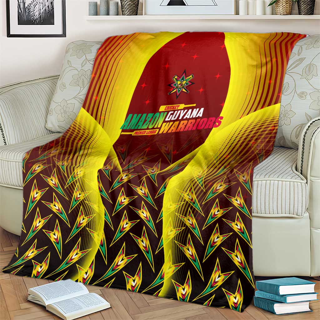 Guyana Cricket Amazon Warriors Blanket Unleashing the Power Battle Mode