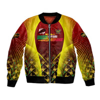 Personalised Guyana Cricket Amazon Warriors Bomber Jacket Unleashing the Power Battle Mode