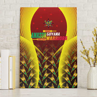 Guyana Cricket Amazon Warriors Canvas Wall Art Unleashing the Power Battle Mode