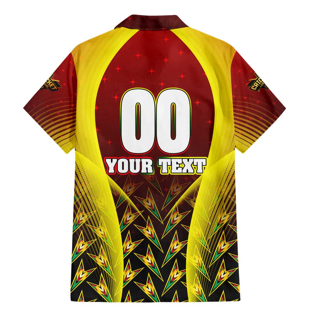 Personalised Guyana Cricket Amazon Warriors Family Matching Mermaid Dress and Hawaiian Shirt Unleashing the Power Battle Mode