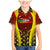Personalised Guyana Cricket Amazon Warriors Family Matching Mermaid Dress and Hawaiian Shirt Unleashing the Power Battle Mode