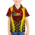 Personalised Guyana Cricket Amazon Warriors Family Matching Short Sleeve Bodycon Dress and Hawaiian Shirt Unleashing the Power Battle Mode
