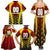 Personalised Guyana Cricket Amazon Warriors Family Matching Summer Maxi Dress and Hawaiian Shirt Unleashing the Power Battle Mode