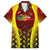 Personalised Guyana Cricket Amazon Warriors Family Matching Summer Maxi Dress and Hawaiian Shirt Unleashing the Power Battle Mode