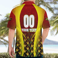 Personalised Guyana Cricket Amazon Warriors Hawaiian Shirt Unleashing the Power Battle Mode