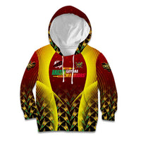 Personalised Guyana Cricket Amazon Warriors Kid Hoodie Unleashing the Power Battle Mode
