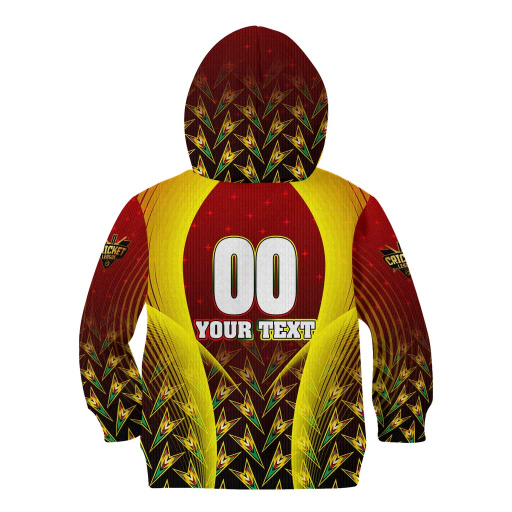 Personalised Guyana Cricket Amazon Warriors Kid Hoodie Unleashing the Power Battle Mode