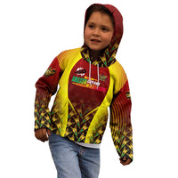 Personalised Guyana Cricket Amazon Warriors Kid Hoodie Unleashing the Power Battle Mode