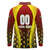 Personalised Guyana Cricket Amazon Warriors Long Sleeve Polo Shirt Unleashing the Power Battle Mode