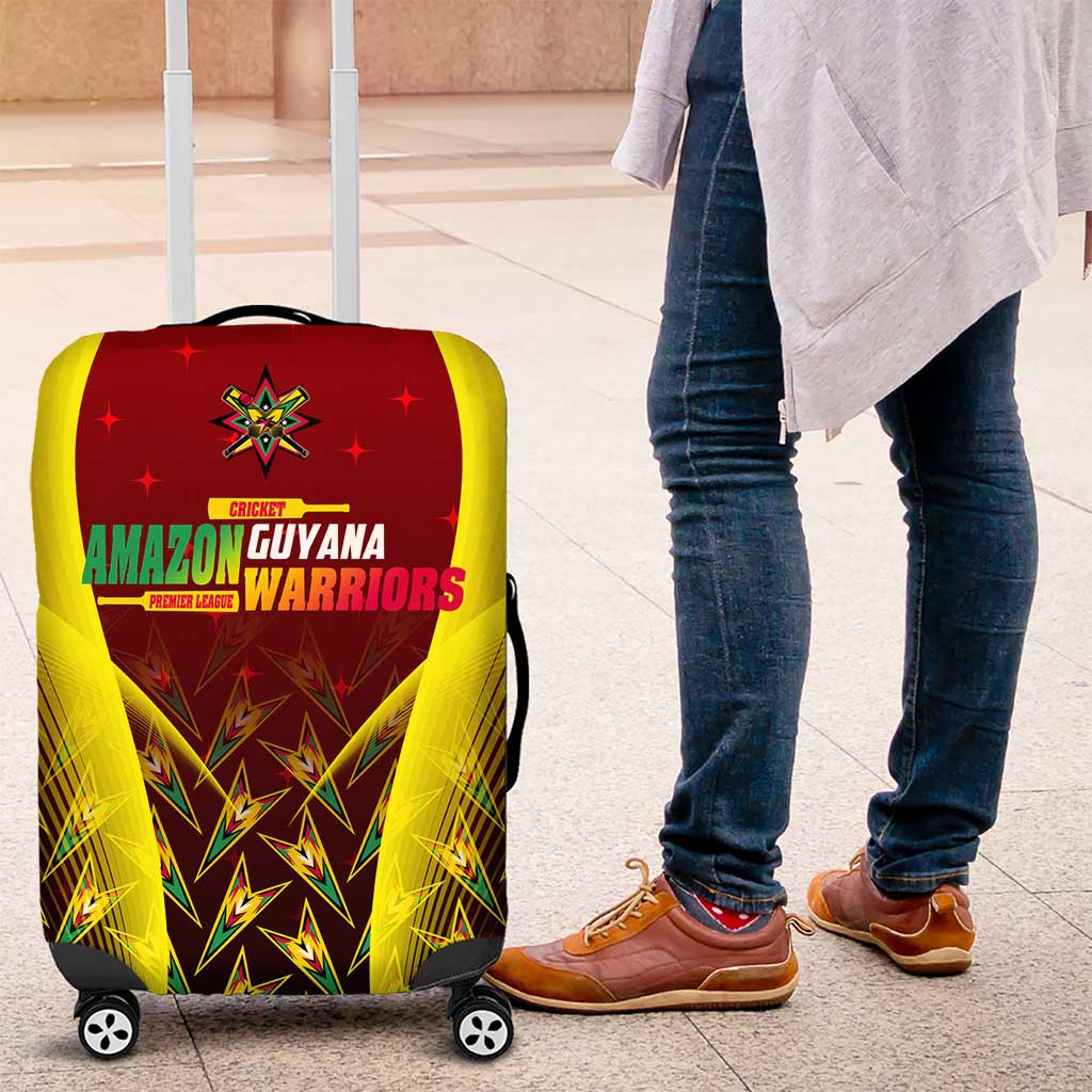 Guyana Cricket Amazon Warriors Luggage Cover Unleashing the Power Battle Mode