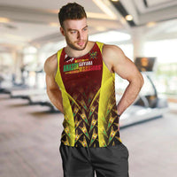 Personalised Guyana Cricket Amazon Warriors Men Tank Top Unleashing the Power Battle Mode