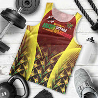 Personalised Guyana Cricket Amazon Warriors Men Tank Top Unleashing the Power Battle Mode