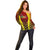 Personalised Guyana Cricket Amazon Warriors Off Shoulder Sweater Unleashing the Power Battle Mode