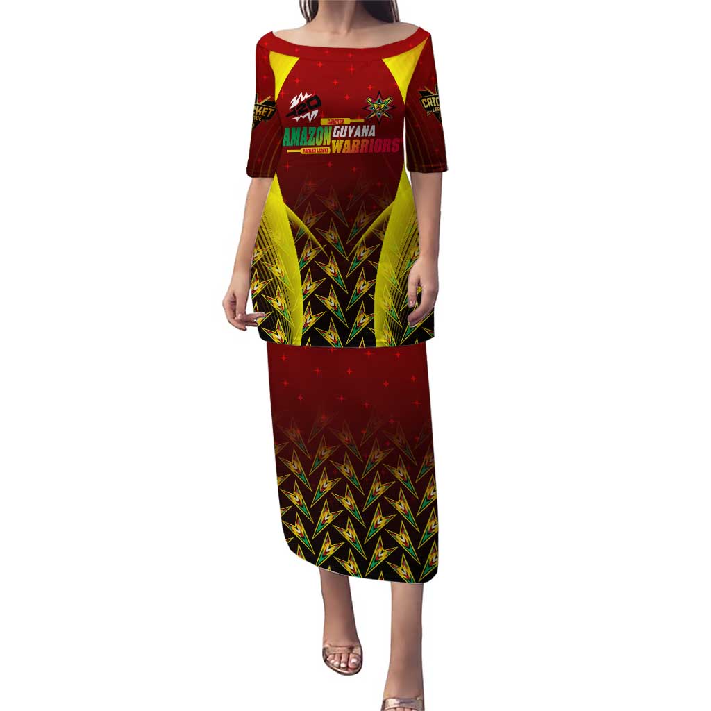 Personalised Guyana Cricket Amazon Warriors Puletasi Unleashing the Power Battle Mode