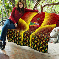 Guyana Cricket Amazon Warriors Quilt Unleashing the Power Battle Mode