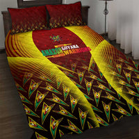 Guyana Cricket Amazon Warriors Quilt Bed Set Unleashing the Power Battle Mode