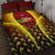 Guyana Cricket Amazon Warriors Quilt Bed Set Unleashing the Power Battle Mode