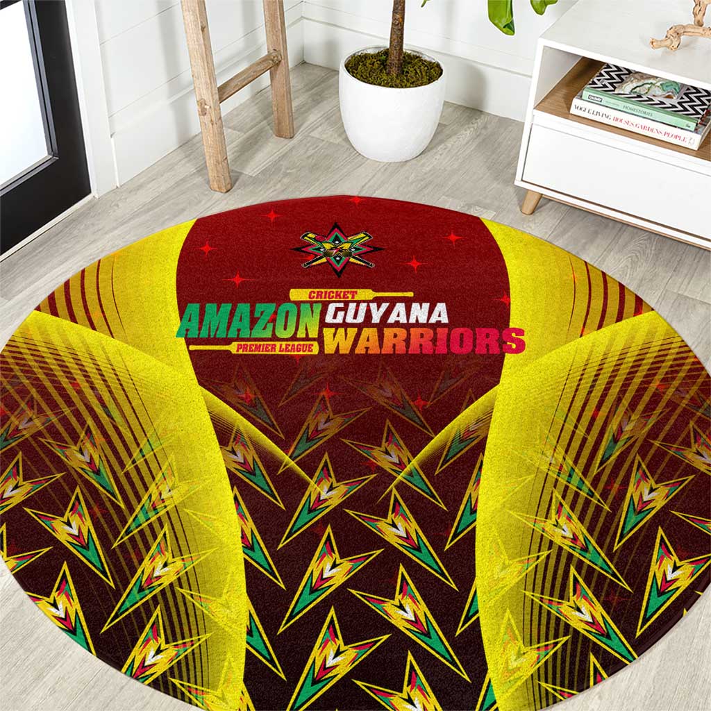 Guyana Cricket Amazon Warriors Round Carpet Unleashing the Power Battle Mode