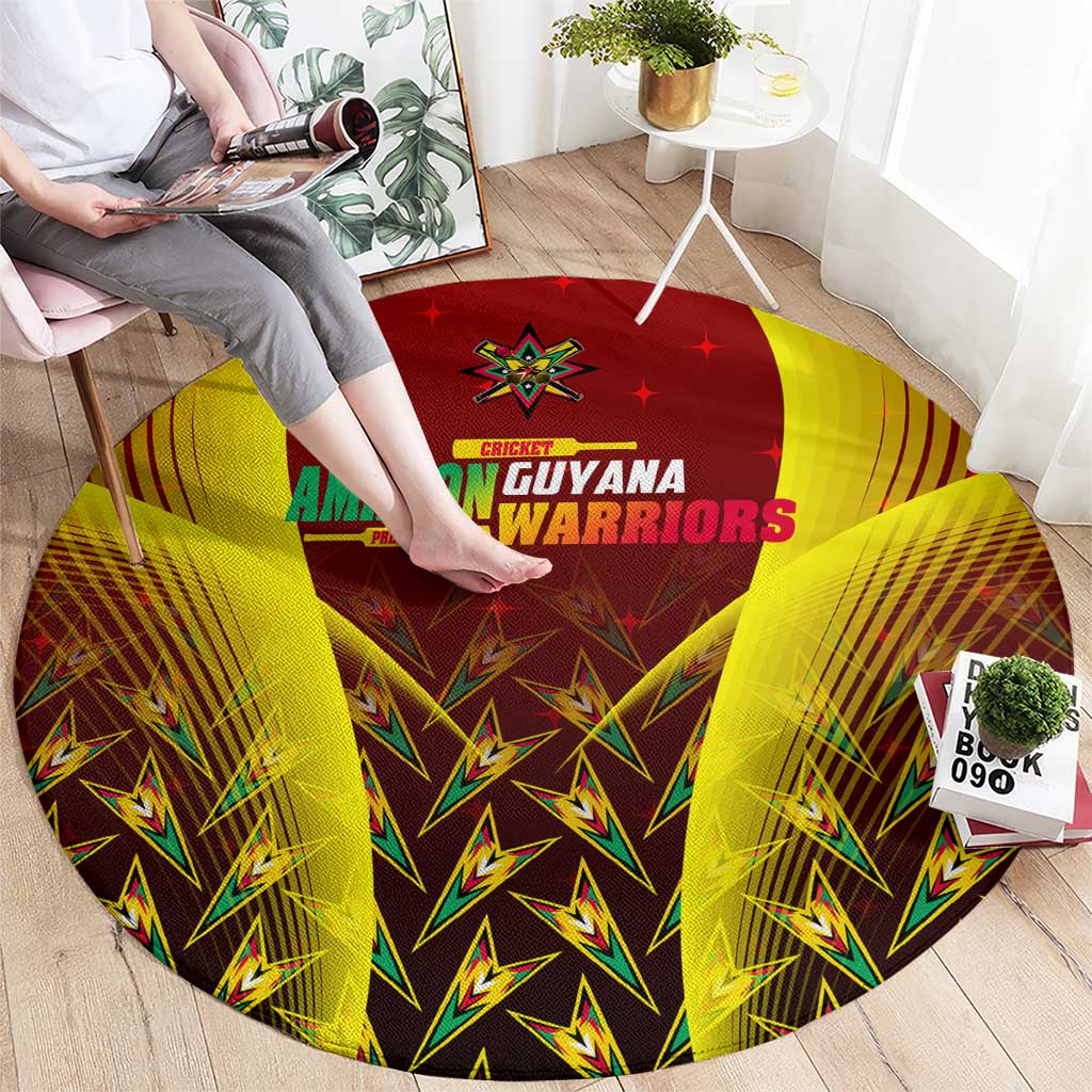 Guyana Cricket Amazon Warriors Round Carpet Unleashing the Power Battle Mode