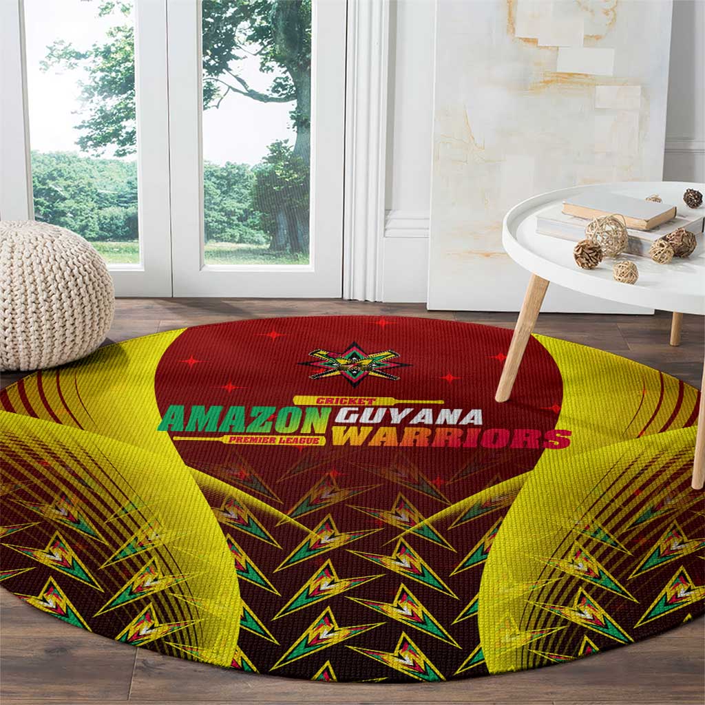 Guyana Cricket Amazon Warriors Round Carpet Unleashing the Power Battle Mode