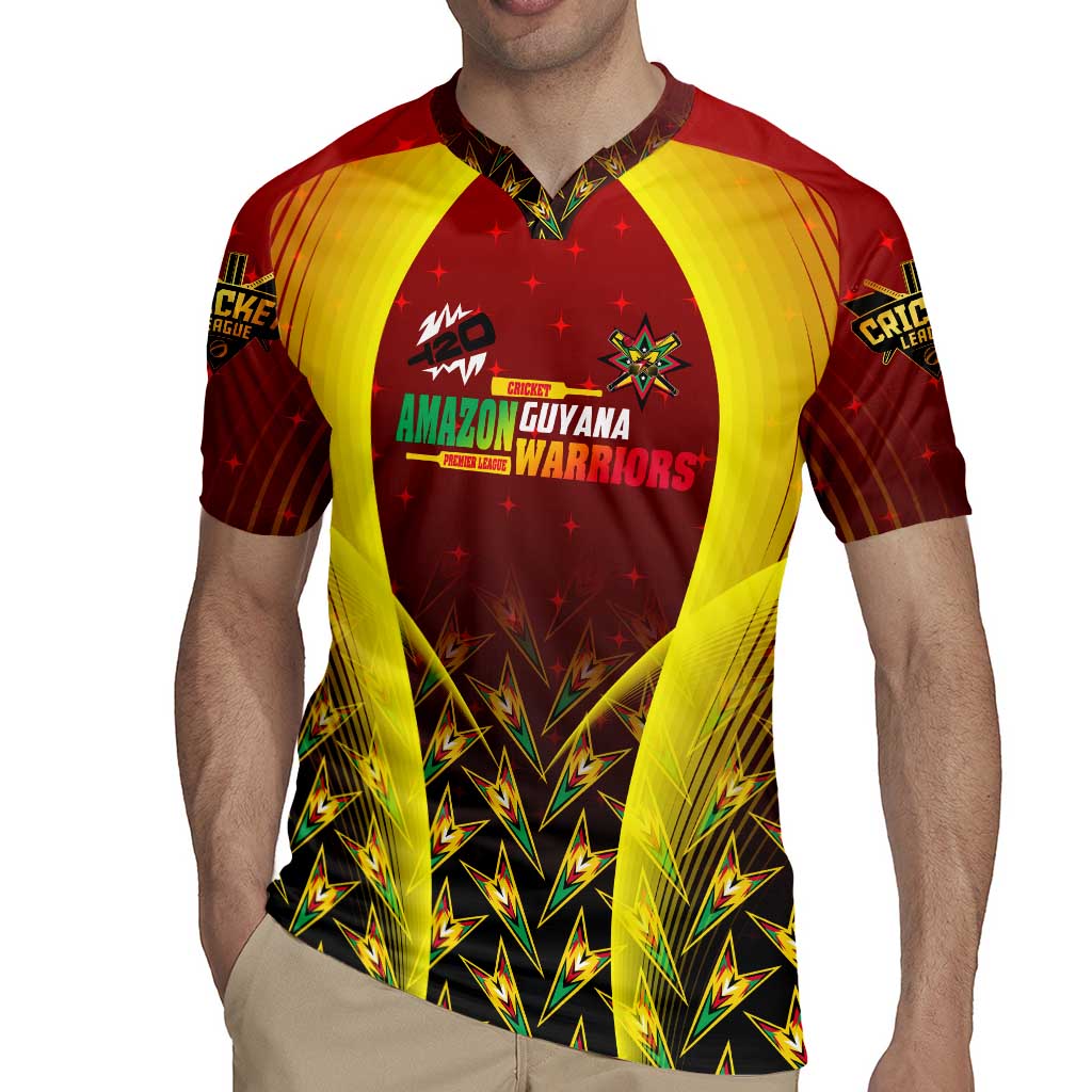 Personalised Guyana Cricket Amazon Warriors Rugby Jersey Unleashing the Power Battle Mode