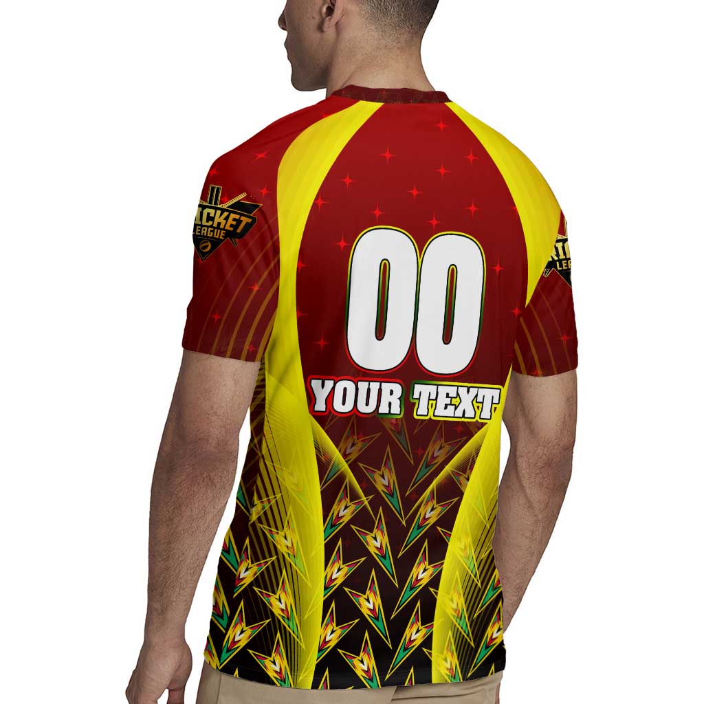 Personalised Guyana Cricket Amazon Warriors Rugby Jersey Unleashing the Power Battle Mode