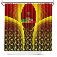 Guyana Cricket Amazon Warriors Shower Curtain Unleashing the Power Battle Mode