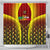 Guyana Cricket Amazon Warriors Shower Curtain Unleashing the Power Battle Mode