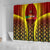 Guyana Cricket Amazon Warriors Shower Curtain Unleashing the Power Battle Mode