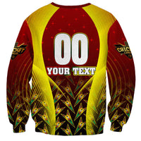 Personalised Guyana Cricket Amazon Warriors Sweatshirt Unleashing the Power Battle Mode