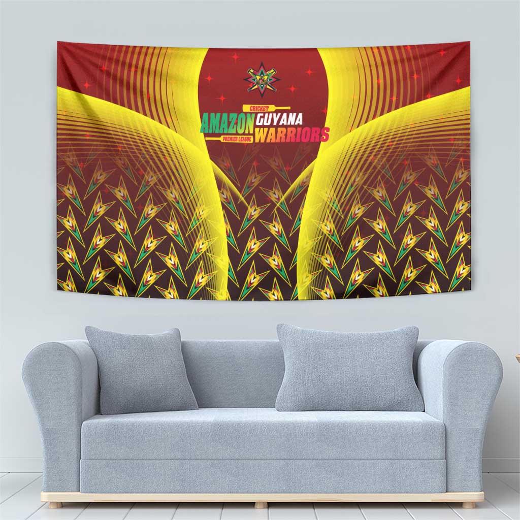 Guyana Cricket Amazon Warriors Tapestry Unleashing the Power Battle Mode