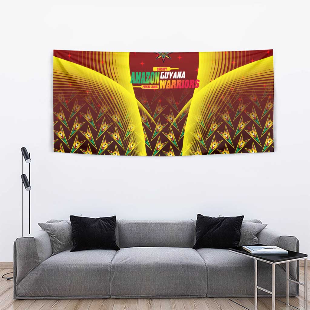 Guyana Cricket Amazon Warriors Tapestry Unleashing the Power Battle Mode