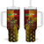 Guyana Cricket Amazon Warriors Tumbler With Handle Unleashing the Power Battle Mode
