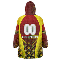 Personalised Guyana Cricket Amazon Warriors Wearable Blanket Hoodie Unleashing the Power Battle Mode