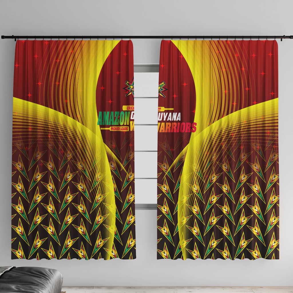 Guyana Cricket Amazon Warriors Window Curtain Unleashing the Power Battle Mode