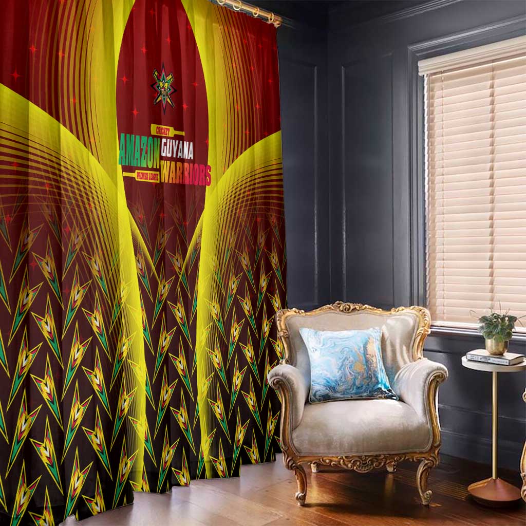 Guyana Cricket Amazon Warriors Window Curtain Unleashing the Power Battle Mode