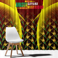 Guyana Cricket Amazon Warriors Window Curtain Unleashing the Power Battle Mode