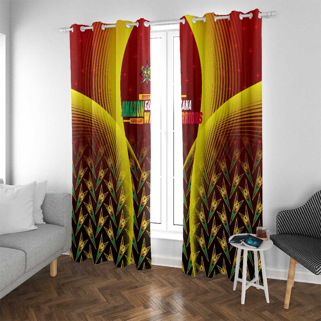 Guyana Cricket Amazon Warriors Window Curtain Unleashing the Power Battle Mode