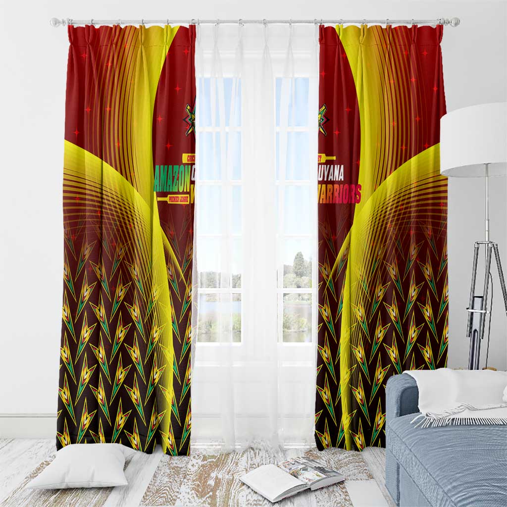 Guyana Cricket Amazon Warriors Window Curtain Unleashing the Power Battle Mode