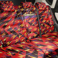 Trinidad and Tobago Cricket Knight Riders Back Car Seat Cover Trinbago’s Thunder Charge