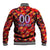Personalised Trinidad and Tobago Cricket Knight Riders Baseball Jacket Trinbago’s Thunder Charge