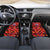 Trinidad and Tobago Cricket Knight Riders Car Mats Trinbago’s Thunder Charge