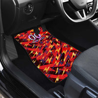 Trinidad and Tobago Cricket Knight Riders Car Mats Trinbago’s Thunder Charge